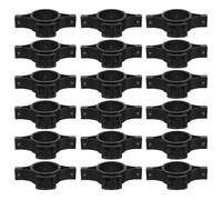 SHINEOFI 20 Pièces Isolateur pour Clôture Électrique Compatible Poteaux Terminaux et Intermédiaires Accessoire Isolant pour Clôture de Sécurité Électronique