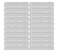 SHINEOFI 20 Pièces Protection pour Aiguilles de Pendule Pvc Rigide Cache Anti-pression pour Horloge à Quartz Accessoire pour Kit Horlogerie Murale