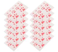 SHINEOFI 20pièces Tatouages Temporaires Chat Kawaii Tatouages Corps Changent de Couleur Thermosensibles Autocollants Pattes de Chat pour Fête Anniversaire Adultes Résistants à Eau