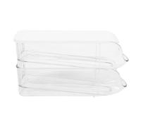SHINEOFI 2pièces Casier à Œufs Pour Réfrigérateur Support Organisateur De Cuisine Distributeur De Stockage Bac à Œufs Pratique
