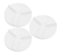 SHINEOFI 3 Pièces Support Triangulaire en Alumine Réduit le Chauffage Non Uniforme pour Poterie, Résistant à Haute Température et Isole les Coulures D'émail, Cuisson D'argile en Four de