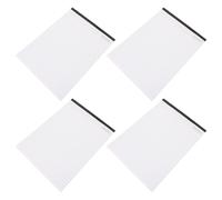 SHINEOFI 4 Pièces Bloc-notes Détachable Multifonction en Papier Blanc | Usage Maison et Bureau, Style Simple, Pratique pour Prises de Notes et Brouillons