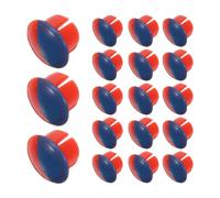 SHINEOFI 40 Pièces Caps de Robinet Hot Cold pour Poignée Caches Trou Poignées Robinet Étanches Indicateurs Eau Chaude Froide pour Cuisine Salle de Bain