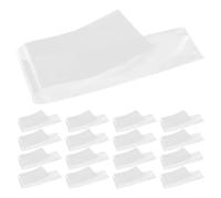 SHINEOFI 50pièces Lot de Transparents pour Rangement de Cravates Pochettes Plastiques Anti-poussière avec Protection Antistatique Organisateur Compact pour Cravates Homme Jusqu pour Voyage