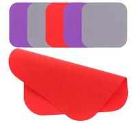 SHINEOFI 6 pièces Tapis Ouvre-bocaux Caoutchouc Antidérapant Multifonction Tampons Carrés pour Ouvrir Bouchons de Bouteilles et Pots Aide Cuisine Pratique
