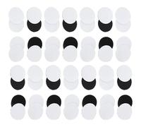 SHINEOFI 60 Paires Sous-tapis Fixes sans Trace, Autocollants Blancs