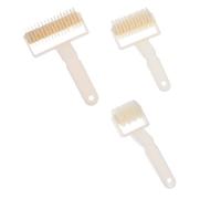 SHINEOFI accessoires à pizza ensemble 3pcs outil de découpe avec poignée ergonomique en plastique pour passionnés de pizza et professionnels en cuisine