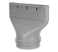 SHINEOFI Adaptateur Plat pour Tuyau Évacuation Climatiseur Portable Connecteur Fenêtre Ac Compact Installation Rapide sans Outil Compatible Sortie Air Mobile Optimisation Flux Air