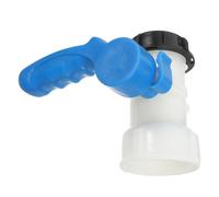 SHINEOFI Adaptateur Vanne Papillon Dn40 pour Réservoir Ibc 1000l Interface 62mm en Pe, Conçu pour Réservoirs de Stockage Liquide et Contrôle de Sortie Couleur Aléatoire