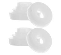 SHINEOFI Adaptateurs Réducteurs De Meule Pour Touret À Meuler Kit 2 Manchons Réglables Ø 1.34X1.34X0.28 Pouces Pour Travail De Métal Et Polissage Industriel Polyvalent