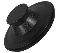 SHINEOFI Bouchon D'évier Cuisine en Caoutchouc Noir Design Élégant, Solution Pratique pour Vidange, pour Cuisines et Restaurants