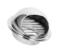 SHINEOFI Cache-sortie Aération Extérieure de Ventilation Murale Étanche Pluie Fixation Facile pour Hotte Aspirante Bouchon de Rechange