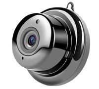 SHINEOFI Caméra de Sécurité Intérieure 1080p 5v1a Détection | Commande à Distance, Enregistrement D’alerte, pour Entrée, Porte D’entrée, Maison, Bureau, Noir