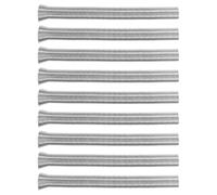 SHINEOFI Cintreuse de Tubes à Ressort Pliage en Métal Argenté 10 Pièces Outil de Cintrage Facile à Utiliser pour Tubes en Cuivre pour Plomberie et Électricité