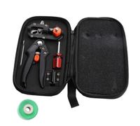 SHINEOFI Ciseaux de Greffage Professionnel en Acier Noir pour Jardinage, Outil de Greffage D'arbres à Haute Efficacité pour Travaux de Jardin