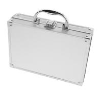 SHINEOFI Coffret à Outils en Alliage Aluminium avec Grosse Capacité, Poignée Verrouillable et Système de Verrou Sécurisé, pour Activités Extérieures et Usage Quotidien
