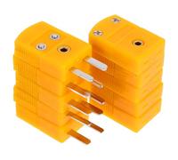SHINEOFI Connecteur pour Thermocouple K de Type Mini, Adaptateur Rapide pour Sonde de Capteur, Petit Connecteur de Fils de Thermocouple Fiable et Solide