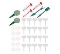 SHINEOFI Distributeur de Semences Manuel Réglable en Plastique pour Petits Jardins et Balcons, Outil Pratique pour Semer Laitue et Gazon, pour Débutants