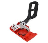 SHINEOFI Ensemble de Frein pour Tronçonneuse, Couvercle Latéral d'embrayage de Frein, Nylon Rouge, pour Tronçonneuse, Opérations Continues, Forestiers Professionnels
