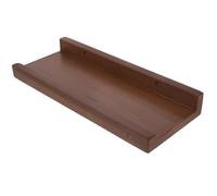 SHINEOFI Étagère Murale Flottante Style Moderne et Rustique Légère et Bien Conçue en Bois Marron Rangement Pratique et Décoratif pour Salon et Bureau