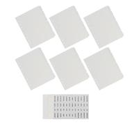 SHINEOFI Intercalaires Mensuels en Pp Transparent pour Classeur A5 6 Trous et Anneaux Ronds, Séparateurs de Pages pour Journal et Usage Bureau, Visibilité Claire et Organisation