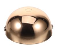 SHINEOFI Kit Plateau De Plafond Demi-coupole Pour Suspension Accessoire Luminaire Cuivre Et Fer Avec Vis Installation Cache Plafond Pour Éclairage Intérieur