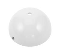 SHINEOFI Kit Rosace Plafond 12cm Plaque Suspension Cache Câble Luminaire | Support fixation plafonnier universel, cache fil électrique discret pour salon chambre hôtel bureau, installation facile