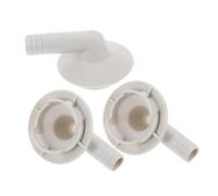 SHINEOFI Lot De 3 Raccords Coudés Pour Tuyau De Vidange De Climatisation Pièce De Rechange Pour Climatiseur Raccord De Condensat Abs Gris