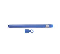 SHINEOFI Manchon de Protection Portable Bleu en Métal et Plastique pour Thermomètre à Vin et Thermomètre en Verre, Minimisant Chocs Cuisine et Présentations de Vin