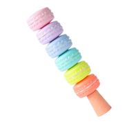 SHINEOFI Marqueur Surligneur de Livre Coloré en Plastique Forme Créative, pour Marquage et Prise de Notes pour Devoirs Scolaires la Maison