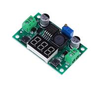 SHINEOFI Module Régulateur De Tension DC-DC Réglable 1,25-37 v avec Affichage LED, Module d'alimentation Élévateur Et Amplificateur, pour Circuits Électroniques Professionnels, Couleur Verte