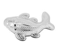 SHINEOFI Moule à Gâteau Forme Poisson Koi Alliage Aluminium pour Pâtisserie DIY Moule Multifonction pour Gâteaux Chocolats et Gelées Outil de Décoration Original pour Fêtes et Mariages