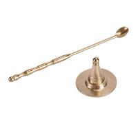 SHINEOFI Moule Porte-Parfum Conique en Cuivre Doré, Outil de Fabrication de Cônes DIY, Facile à Utiliser, pour Salle de Yoga ou Bureau