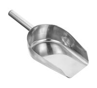 SHINEOFI Pelle Utilitaire en Acier Inoxydable Grosse Taille, Pelle Multifonctionnelle pour Farine, Grains et Glaçons, Outil Pratique Cuisine, Bar et Pâtisserie, Ustensile Inox