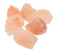 SHINEOFI Pierres de Sel Himalayennes Roses Naturelles pour Aromathérapie et Décoration, Robustes et Portables, Poids 2,2 Livres, Style Élégant et Moderne pour Spas