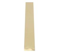 SHINEOFI Plaque de Protection de Porte en Acier Inoxydable Dorée Finition Brossée, Auto-adhésive et Facile à Installer pour Porte D'entrée Intérieure