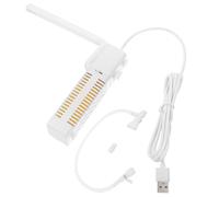 SHINEOFI Pompe à Eau Immergée Multifonction pour Aquarium et Étang, Plastique Blanc, Surface Lisse sans Bavures, Design Simple et Pratique, Silencieuse pour Fontaines