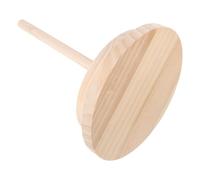 SHINEOFI Porte-ficelle Alimentaire en Bois, Support Rotatif Compact Cuisine | Base en Bois Massif, Déroulage Fluide D’une Main, Format Vertical Peu Encombrant pour Préparation Maison
