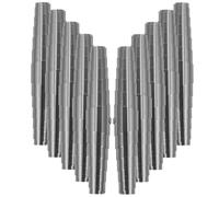SHINEOFI Ressort de Sécateur Pièce Détachée en Acier Argenté 10 Pièces | Résistance à Corrosion, Flexibilité, Usage Jardin, Accessoire de Rechange pour Coupe