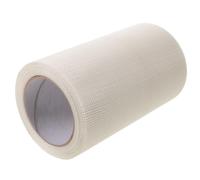 SHINEOFI Ruban en Fibre de Verre Auto-adhésif 7,9 Pouces X 82 Pieds | Résiste aux Fissures, Application Lisse du Mastic, pour Joints de Mur et Mortier de Ciment, Blanc