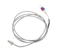 SHINEOFI Sonde de Température Mini K Type M6 M8 Compatible avec Cordon Tressé Résistant la Flexion et Vibration pour Machines et Ateliers