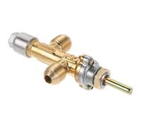 SHINEOFI Soupape de Sécurité Gaz Installation Rapide en Laiton Vanne de Commande de Rechange pour Chauffage de Terrasse pour Chauffage de Patio Extérieur pour Soirées Fraîches et Nuits