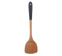 SHINEOFI Spatule en Bois Ustensile Antiadhésif Cuisine Prise Ergonomique, Légère et Polyvalente Pratique et Solide Friture Wok