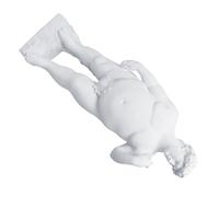 SHINEOFI Statue Décorative David Résine pour Bureau et Maison Sculpture Artistique de Bureau Statue Fat David Petite Accessoire de Décoration Intérieure et Facile à Nettoyer