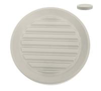 SHINEOFI Support pour Plantes à roulettes Blanc, Soucoupe Ronde en PP et Acier, Construction Robuste avec Fonction de Stockage d'eau, Palette Mobile pour Pots de Fleurs