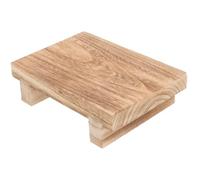 SHINEOFI Tabouret de Chambre en Bois de Paulownia pour Adultes et Garçon et Filles, Repose-Pieds Ergonomique, Soulage Le Stress Assis, Chambre et Salle de Bain