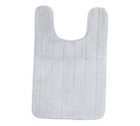 SHINEOFI Tapis de Toilette Matelas Portable Confortable Antidérapant en Flanelle Corail de U Dispersion de Pression pour Salle de Bain et Toilettes