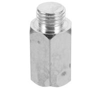 SHINEOFI Tête de broyeur robuste en alliage argent avec adaptateur pour meuleuse d'angle, accessoire pour perceuse électrique, tige de connexion à ventouse pour polissage automobile