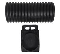 SHINEOFI Vanne de Drainage pour Systèmes D'irrigation Agricole en Plastique Noir avec Structure Anti-Obstruction pour Contrôle de l'eau Les Champs
