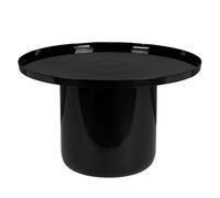 SHINY BOMB - Table de salon en aluminium D67 Noir